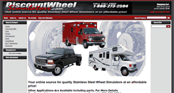 Desktop Screenshot of discountwheelsimulators.com